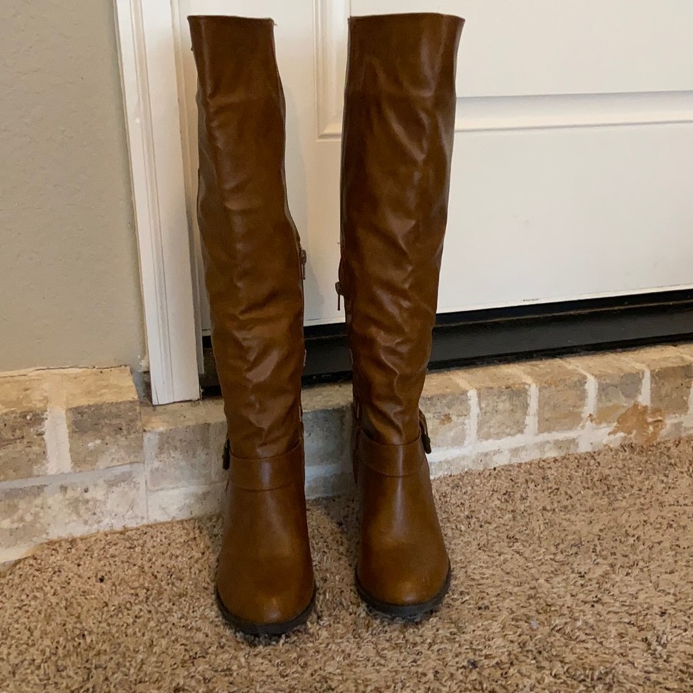 Knee high boots